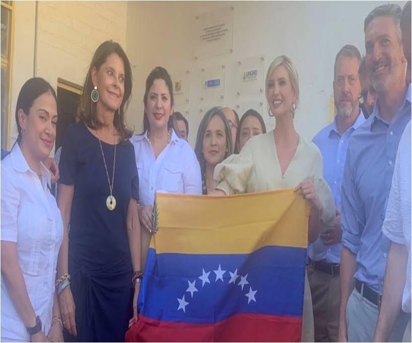 ivanka trump desde Florida reiteró el apoyo al presidente Guaidó y al pueblo venezolano