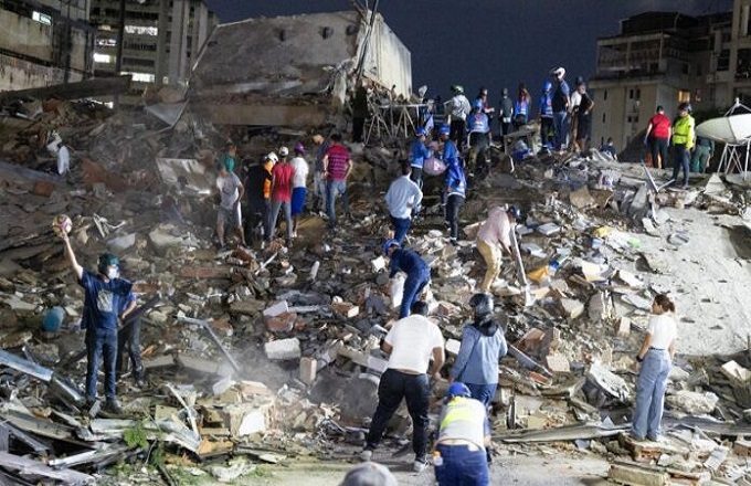 Doble terremoto en Venezuela